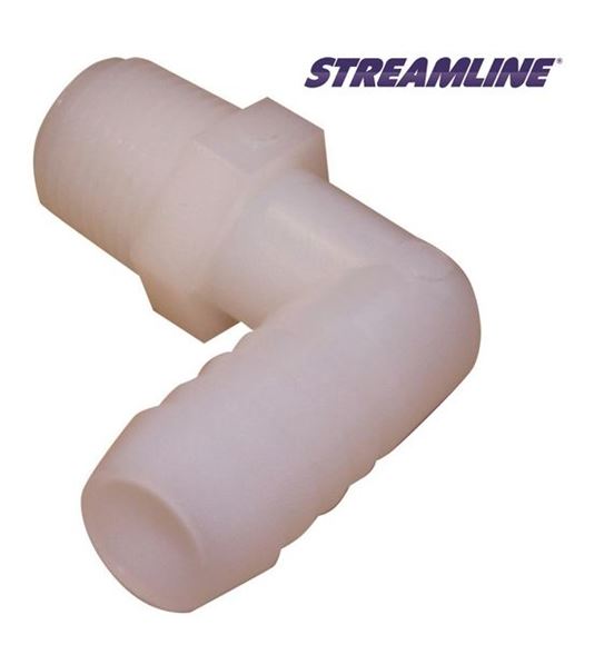 Picture of NYLON ELBOW NEL3812 |Pack 2