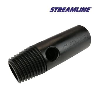 Picture of BLACK NYLON POLE COLLAR 22mm AC4 |Pack 2