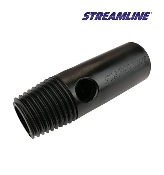 Picture of BLACK NYLON POLE COLLAR 22mm AC4 |Pack 2