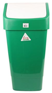Picture of LARGE SWING TOP BINS GREEN 50ltr |Each