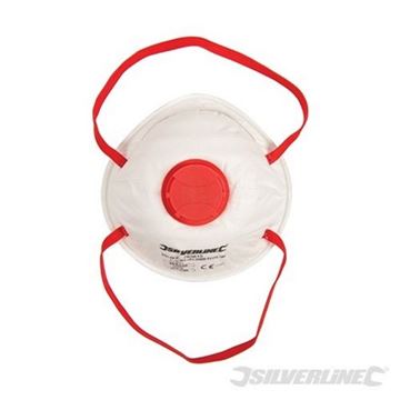 Picture of FFP3 DISPOSABLE VALVED MOULDED MASKS |Pack Of 5