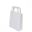 Picture of SMALL WHITE HANDLED CARRY BAG |Pack 250