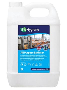 Picture of BIOHYGIENE ALL PURPOSE SANITISER FRAGRANCED |5ltr