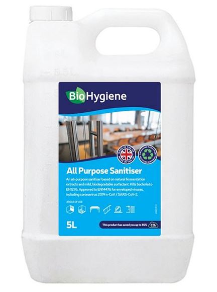 Picture of BIOHYGIENE ALL PURPOSE SANITISER FRAGRANCED |5ltr