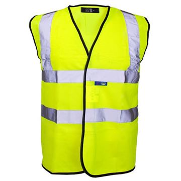 Picture of HI-VIS VEST YELLOW XXXX-LARGE |Each