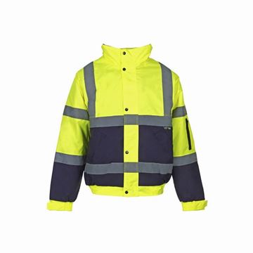 Picture of HI-VIS BOMBER JACKET LARGE |Each