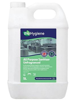 Picture of BIOHYGIENE ALL PURPOSE SANITISER UNFRAGRANCED |5ltr