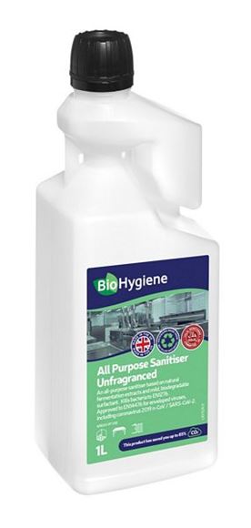 Picture of BIOHYGIENE ALL PURPOSE SANITISER UNFRAGRANCED |1ltr