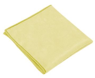 Picture of HEAVYWEIGHT YELLOW MICROFIBRE CLOTH |Pack 10