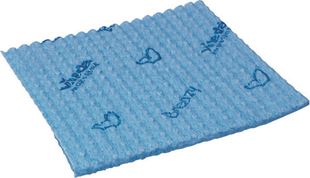 Picture of VILEDA BREAZY L/W MICROFIBRE CLOTHS BLUE |Pack 25