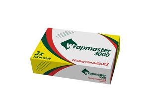 Picture of WRAPMASTER 3000 12inx300mtr CLINGFILM |Ctn 3