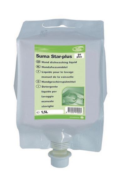 Picture of SUMA STAR PLUS D1 WASHING UP LIQUID |4x1.5ltr