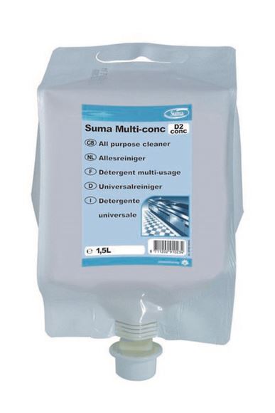 Picture of SUMA D2 MULTI CONCENTRATED CLEANER |4x1.5ltr