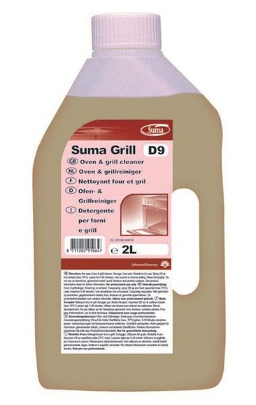 Picture of SUMA D9 OVEN & GRILL CLEANER |6x2ltr