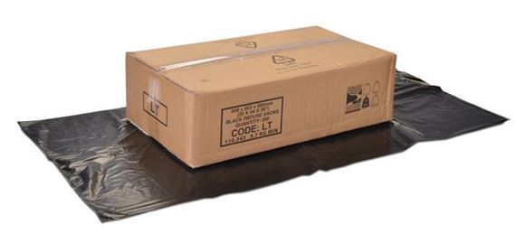 Picture of XL 18x34x38 HEAVY DUTY BLACK REFUSE SACK 15KG |Ctn 200