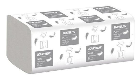 Picture of KATRIN 2PLY INTERFOLD + PREM WHITE HAND TOWEL |Ctn 4000