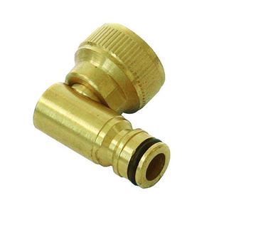 Picture of BRASS SWIVEL 90' HOSEREEL CONNECTOR BHC.90 |Each