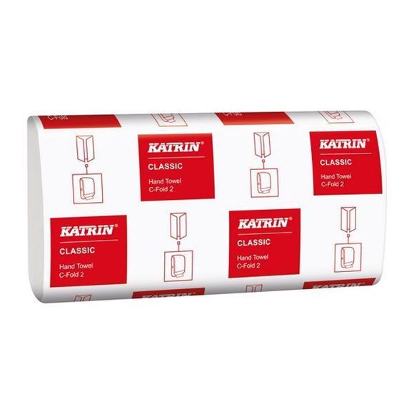 Picture of KATRIN CLASSIC 2PLY C-FOLD HAND TOWEL |Ctn 1600