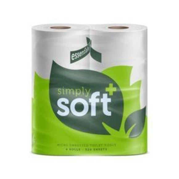 Picture of 2PLY STANDARD 320 SHEET TOILET ROLL |Ctn 36