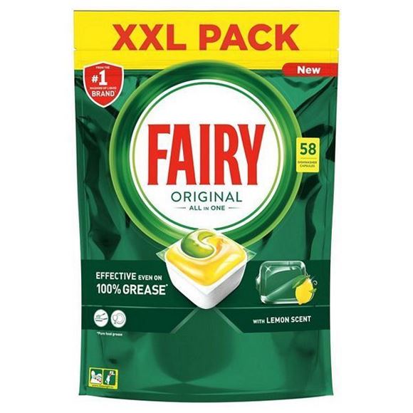 Picture of FAIRY ADW DISHWASH TABLETS LEMON |Ctn 140