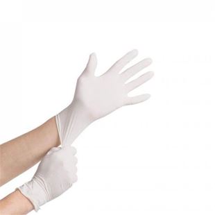 Picture of LATEX POWDER FREE GLOVES LARGE |Box 100