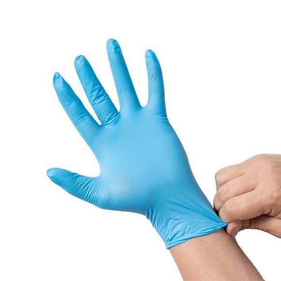 Picture of MEDICAL GRADE NITRILE GLOVE SMALL NON STERILE |Pack 50x2