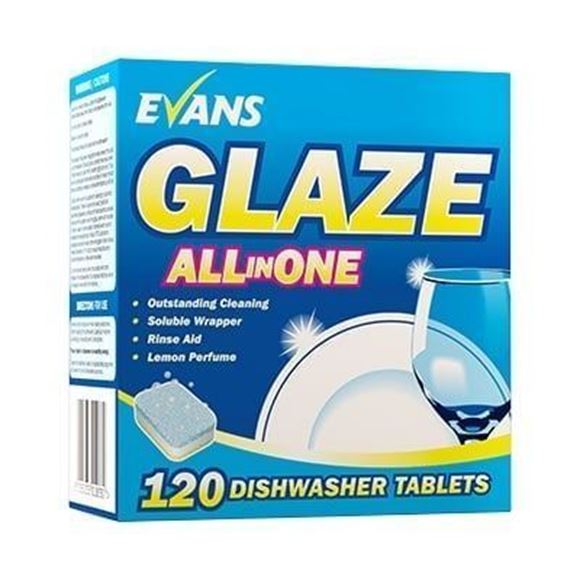 Picture of GLAZE 5 IN 1 CATERING DISHWASH TABLETS |Ctn 120
