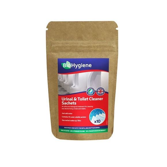Picture of BIOHYGIENE URINAL & TOILET CLEANER 10g SACHET |Pk 10