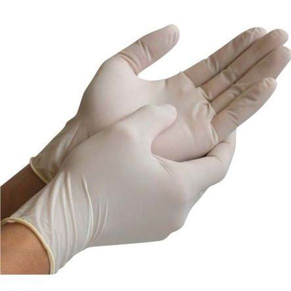 Picture of LATEX POWDER FREE GLOVES