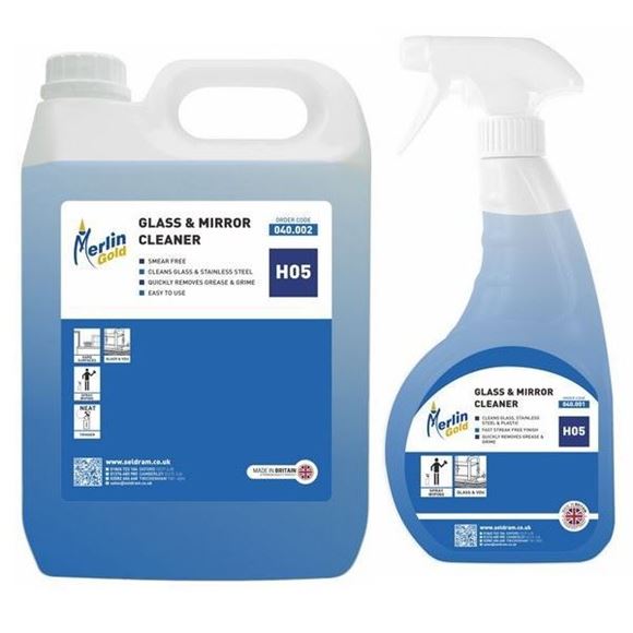 Picture of MERLIN H05 GLASS & MIRROR CLEANER
