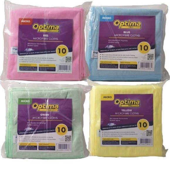 Picture of OPTIMA LIGHTWEIGHT MICROFIBRE CLOTHS