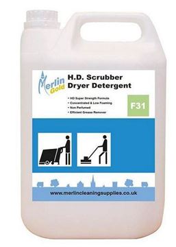 Picture of MERLIN F31 HD SCRUB DRYER DETERGENT |2x5ltr