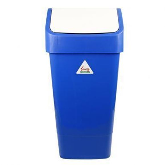 Picture of LARGE SWINGTOP BIN BLUE 50ltr |Each