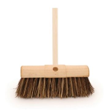 Picture of 12in BASS YARD BROOM & HANDLE |Complete