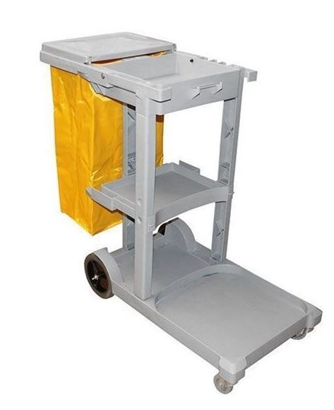 Picture of JANITORS TROLLEY & BAG HOLDER |Each