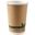Picture of 16oz KRAFT COMPOSTABLE DOUBLE WALL CUPS |Ctn 500