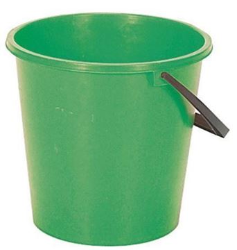 Picture of GREEN PLASTIC BUCKET 9ltr |Each
