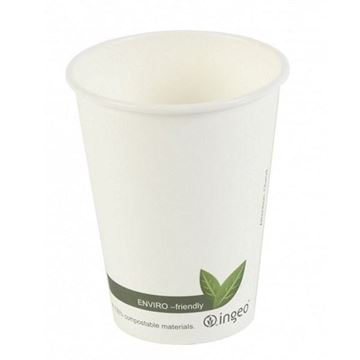 Picture of 12oz COMPOSTABLE COFFEE CUPS |Ctn 1000