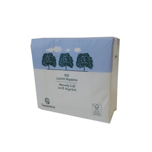 Picture of 33/2PLY 8 FOLD WHITE NAPKINS |Ctn 2000