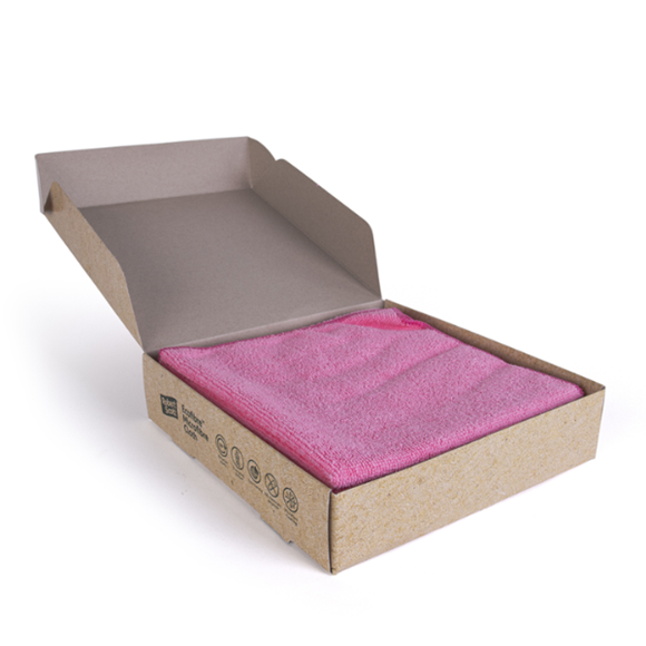 Picture of RED ECO MICROFIBRE CLOTHS |Pack 5