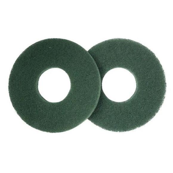 Picture of NX244 - 225mm GREEN H/DUTY FLOOR CLEANING PAD