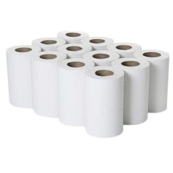 Picture of 2PLY WHITE MINI CENTREFEED ROLLS |Ctn 12