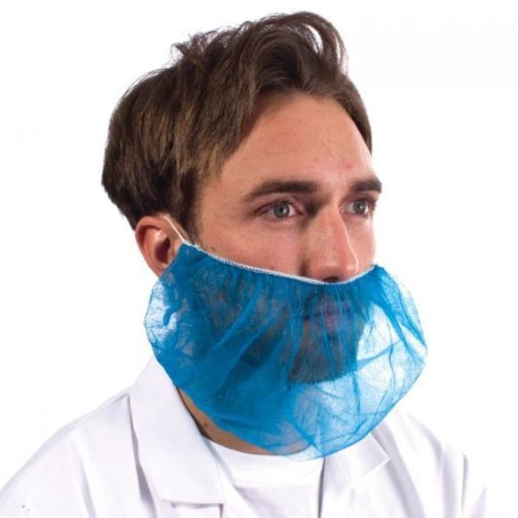 Picture of BEARD SNOOD BLUE
