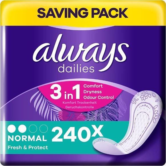 Picture of ALWAYS DAILY 3IN1 LINERS