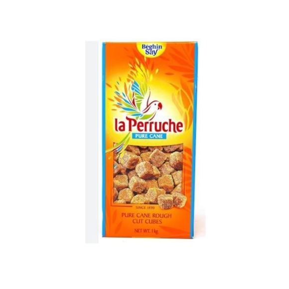 Picture of LA PERRUCHE ROUGH CUT SUGAR CUBES BROWN