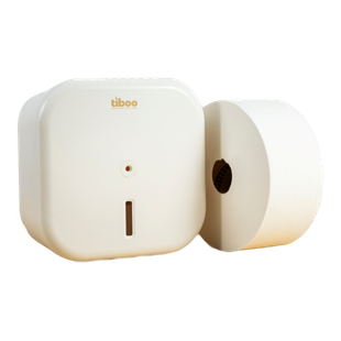 Picture of SYSTEM X JUMBO TOILET ROLL DISPENSER WHITE