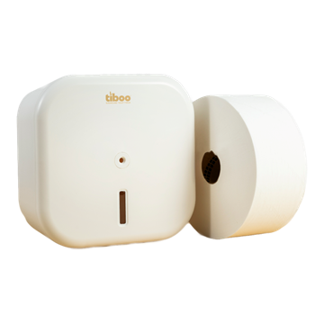 Picture of SYSTEM X JUMBO TOILET ROLL DISPENSER WHITE