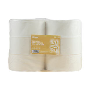 Picture of SYSTEM X JUMBO TOILET ROLLS 2PLY 250M
