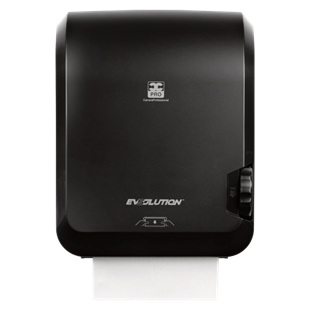 Picture of MANUAL AUTOCUT HANDTOWEL ROLL DISPENSER BLACK