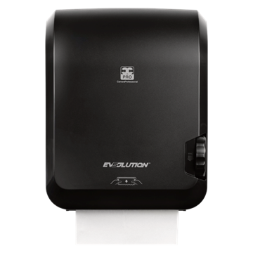 Picture of MANUAL AUTOCUT HANDTOWEL ROLL DISPENSER BLACK